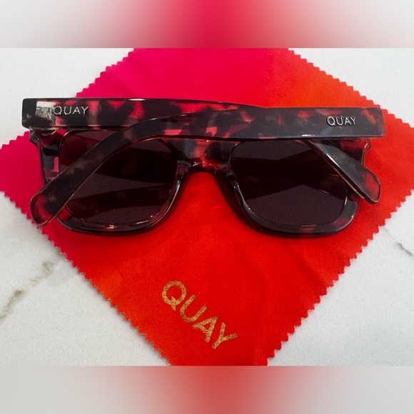 Quay After Hours Tortoiseshell Sunglasses - Picture 4 of 8